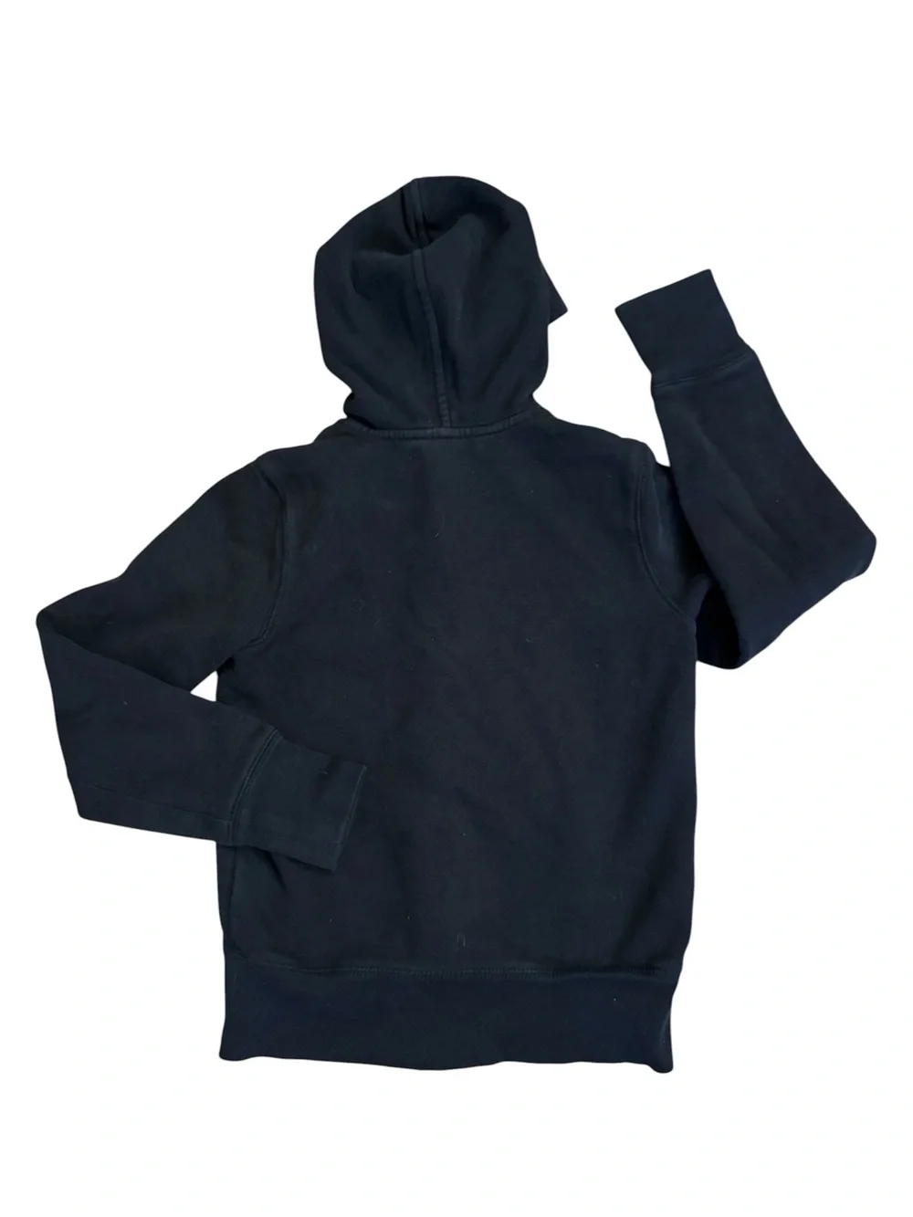 Ralph Lauren Kids Black Full Zip Hoodie Gold Big Pony Size M (8/10)